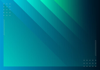 Obraz premium 幾何学 グラフィック 背景素材 緑