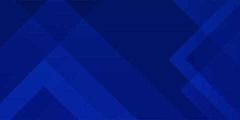 Obraz premium Abstract blue background with glowing geometric lines. Modern blue gradient square shape design.