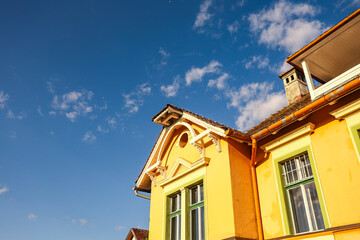 Traditional Medieval Houses and Streets in Sighisoara, Romania – Historic Architecture and Cultural Heritage