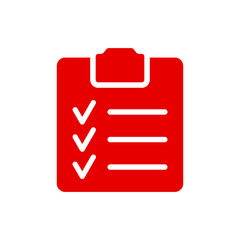 Order form vector illustration. Checklist for time, icon. logo
