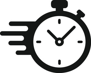 Speed Stopwatch – Time Acceleration Symbol