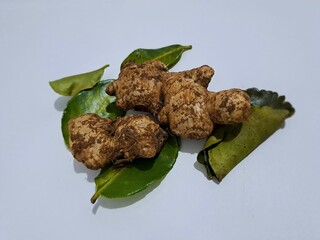 Gingers and Orange Tangerine Leaves Herb Spices