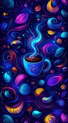 cup of coffee art 