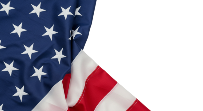 Fourth of July Celebration, American Flag, United States, Graphic Design, Patriotic Environment, Close-Up Viewpoint, Stars and Stripes Concept for Independence Day in America