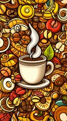 cup of coffee art 