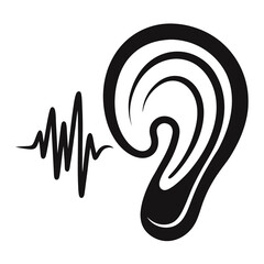 headphones on white background