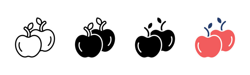 Apple icon sheet multiple style collection