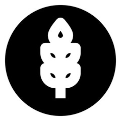 agriculture solid icon set