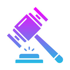Obraz premium Judge Icon