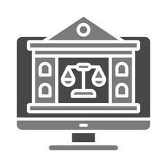 Online Court Icon