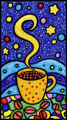 cup of coffee art 