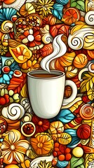 cup of coffee art 