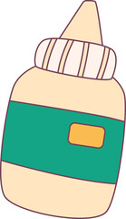 Glue illustration, perfect for design graphic needs