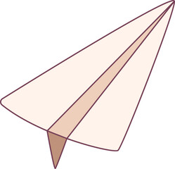 Paper Plane illustration, perfect for design graphic needs