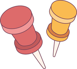 Pin illustration, perfect for design graphic needs