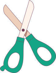 Scissor illustration, perfect for design graphic needs