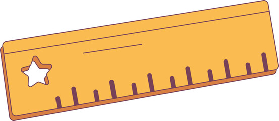Ruler illustration, perfect for design graphic needs