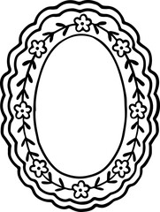 hand drawn decorative frame
