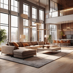 Cinemagraph Modern Interior Design: Architectural Style in Motion