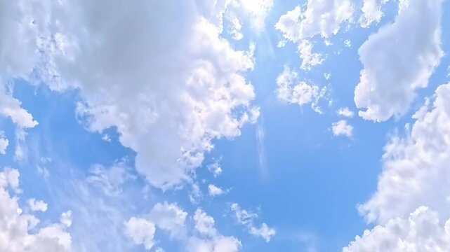sky timelapse summer on the farm