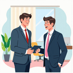 Flat style, Vector illustration for Business. 