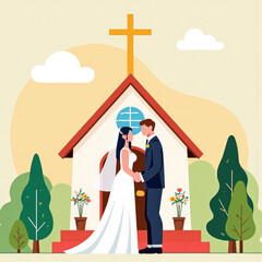 Flat style, Vector illustration for Business. 