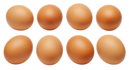 Isolated Group of Eggs