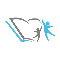 Book logo icon design