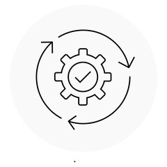 Agile Cycle icon, Driving Innovation Through the Agile Cycle, Adaptive Progress Mastering the Agile Development Loop