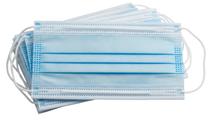Isolated Surgical Face Masks