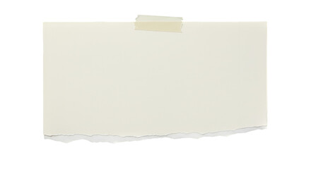 blank note paper
