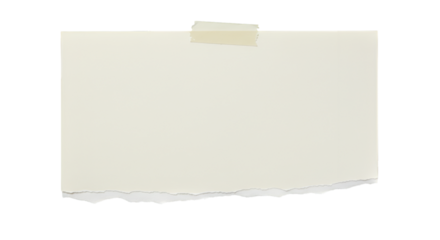 blank note paper