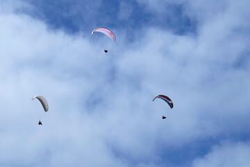 parapente en hauteur