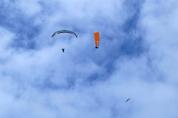 sensations en parapente