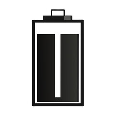 battery charger isolated on white background