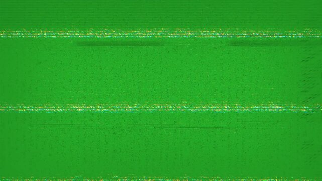 Digital errors with chroma key. Abstract digital background with glitch effect. 