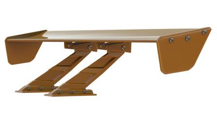 Rear wing racing cars