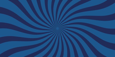 Blue swirl background a dynamic and vibrant abstract illustration featuring concentric curved lines radiating from a central point in a modern style