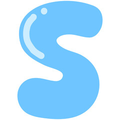 Alphabet of Shiny Balloon S