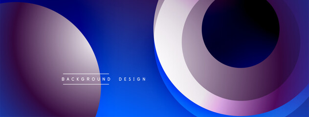 Abstract fluid shapes, blue purple gradients. Modern design element, dynamic composition. Minimalist background texture, smooth transitions.
