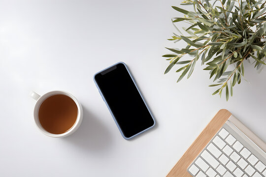 Symbolic concept of mindful disconnection: unplugged cable from screen. Visual metaphor for digital detox and mental clarity.