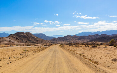 Arid landscape in the Richtersveld National Park