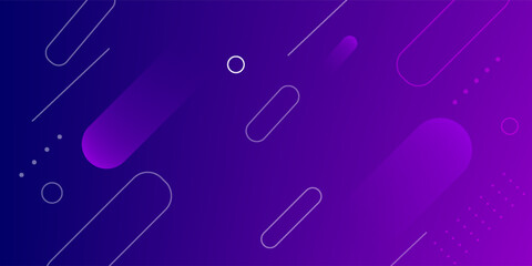 Purple abstract geometric background. Dynamic shapes composition. Vector illustration