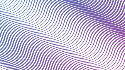 Purple and blue stripes wavy line pattern background for modern abstract fabric web and graphic design