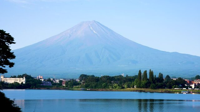 Early Morning Mt.Fuji &ndash; Converted from 8K to 4K