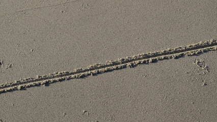 A line drawn in the sand . A point beyond which no further advance will be accepted or made.