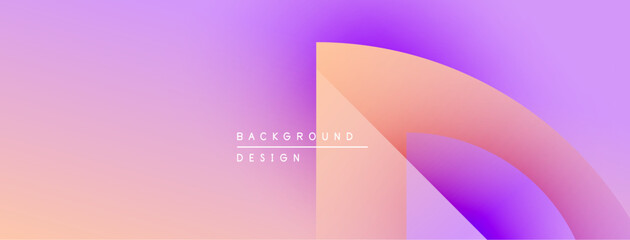 Abstract gradient background. Soft pinks, purples blend smoothly. Minimalist design features text overlay, simple shapes. Modern aesthetic.