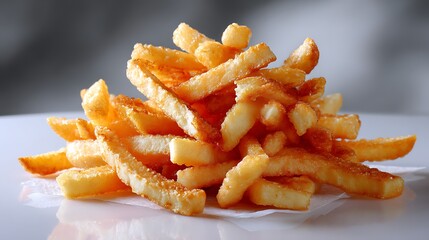 Freshly Fried Potato Strips