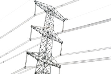 grid ultra-high-voltage distribution towers in Chongqing region, China