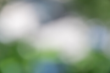 白く美しい玉ボケが広がる抽象的な背景